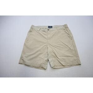 Fish Hippie Nylon Fishing Shorts Beige Hiking Camping Mens Size 38